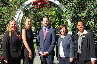 The five Teachers of the Year