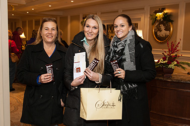 Tracie with her mother Beverly and co-worker Ashley at the Hotel Hershey