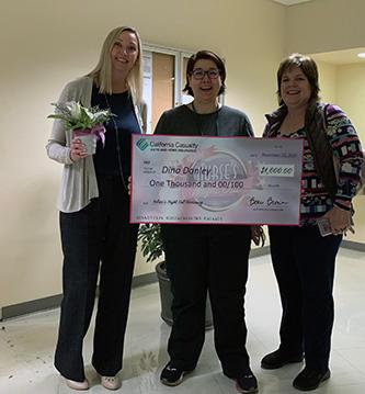 Nurse's Night Out winner Dina