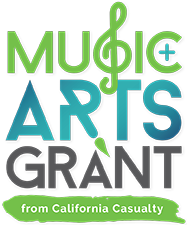 Mustic and Arts Grant from California Casulaty logo