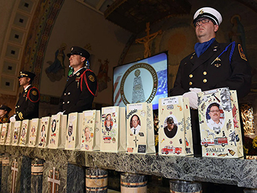 the National Fallen Firefighters Foundation Memorial Service