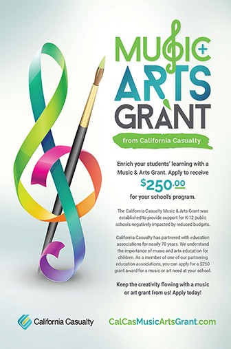 Music and Arts Grant Poster