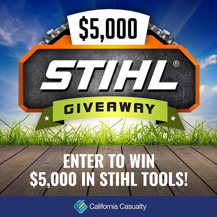 Enter to win 5,000 dollars in STIHL tools