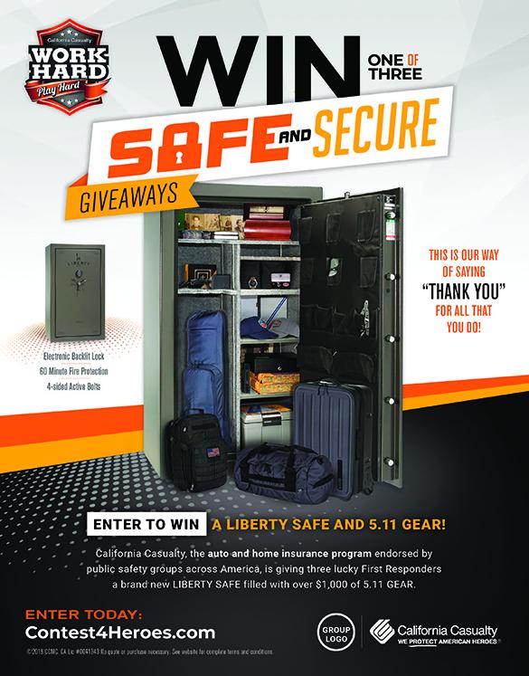 Win one of three safe and secure giveaways