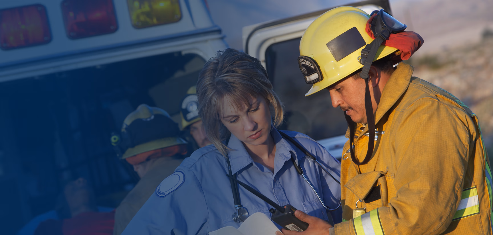 Firefighter Occupation Hero