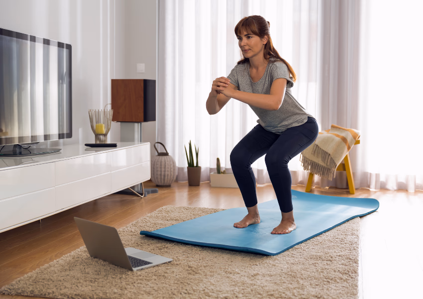 mid-day exercise break