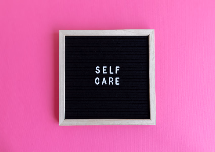 self care sign