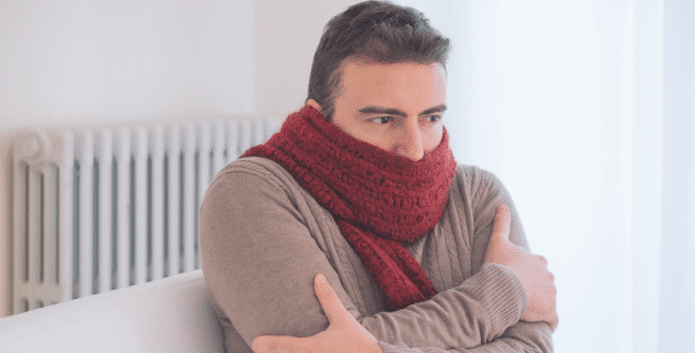 man with scarf