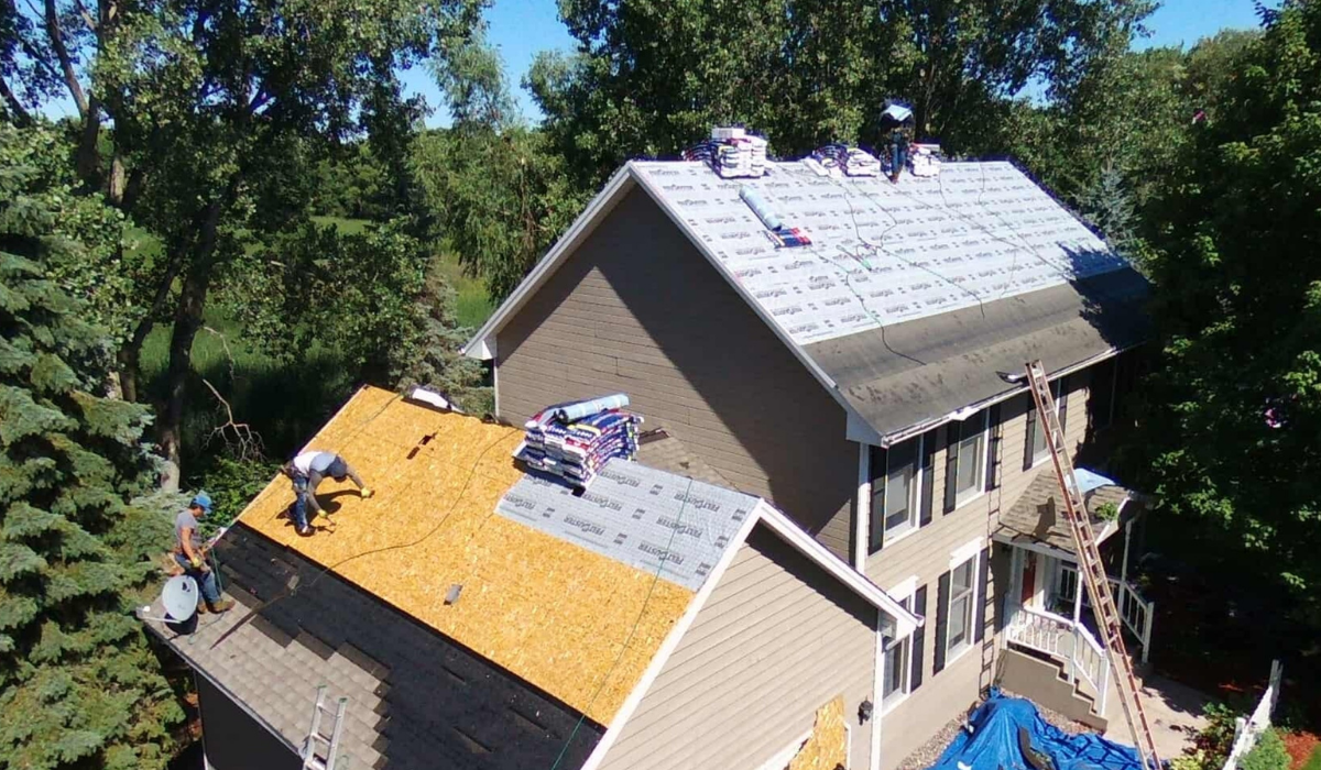 replacing a roof