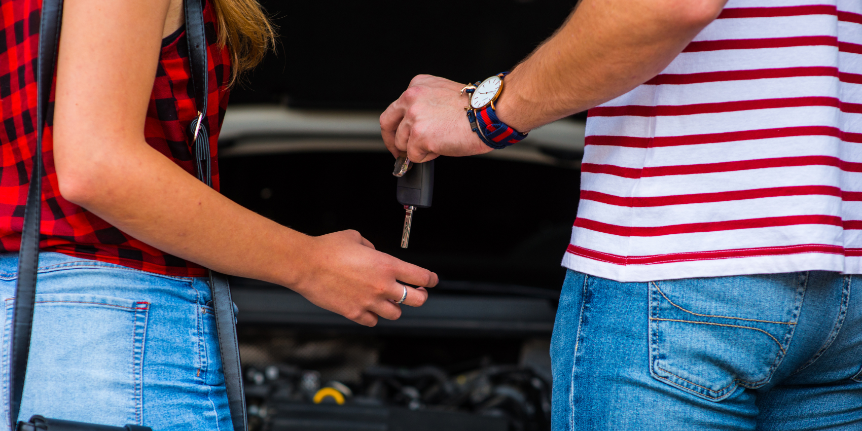 handing over keys